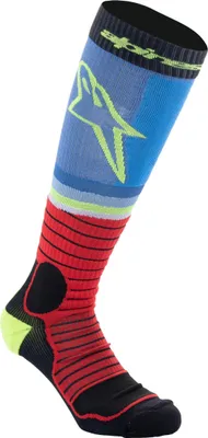 Produktbild von Alpinestars Pro Motocross Socken, schwarz/rot/blau, S