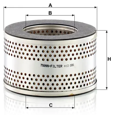 Image de Filtre, hydraulique de travail