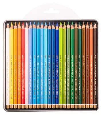 Produktbild von Polycolor- Künstlerfarbstifte  24er Set "Landschaft" im Metalletui