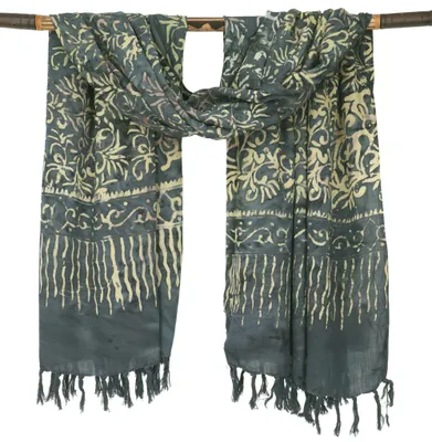 Produktbild von Bali Sarong, Wandtuch, Wickelrock, Sarongkleid - Modell 14, Uni, Viskose, 160*110 cm, Sarongs & Tücher