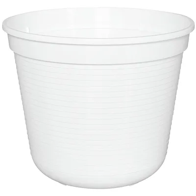 Produktbild von Geli Blumentopf STANDARD Weiß Ø 28 cm - Kunststoff