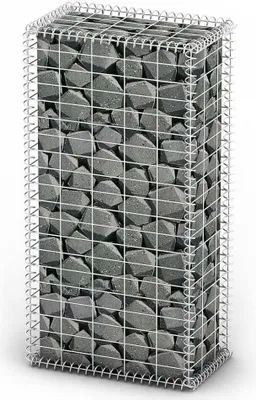 Produktbild von Steinkorb Gabione mit Deckeln Verzinkter Draht 100×50×30 cm