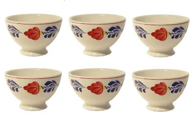 Productafbeelding van Boerenbont Kommen 10 cm - set van 6 stuks