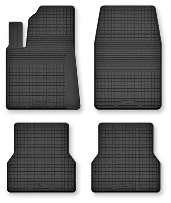 Obrázek produktu pro Gumové vaničkové autokoberce pro: Citroen C4 III 2020- hatchback černé 4 ks
