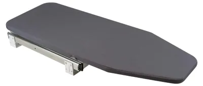 Obrázok produktu pre Emuca 8080020, Žehliaca doska plnej veľkosti, Čierna, Jednofarebné, 81 x 30 mm, 1 kusov