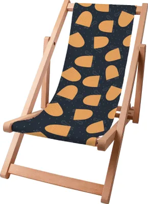 Produktbild von Dreamroots Kinder Liegestuhl klappbar Holz, bis zu 130 kg, Sonnenliege klappbar mit 3-stufiger Neigungsregulierung der Rückenlehne, Chilling Turtles