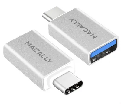 Produktbild von Macally UCUAF2, USB Typ-A, USB 3.2 Gen 1 (3.1 Gen 1), Weiß, 5 Gbit/s, 15 mm, 31 mm