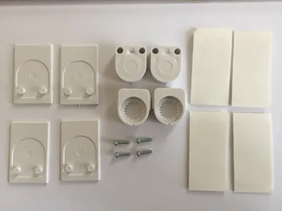 Produktbild von Kit3 Klemmträger und ZubehÖr Montage- Set Ersatzteile - Für Plissee