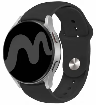 Productafbeelding van imoshion Siliconen Sport bandje - Universeel 22 mm aansluiting - Zwart, AI-gegenereerde afbeelding