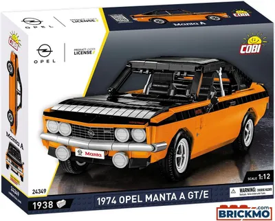 Produktbild von COBI Opel Manta A GT/E 1974, Konstruktionsspielzeug, (Maßstab 1:12)