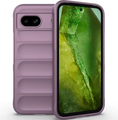 Produktbild von Handyhülle für Google Pixel 8A Weich TPU Silikon Stossfest Anti-rutsch Hülle Lila