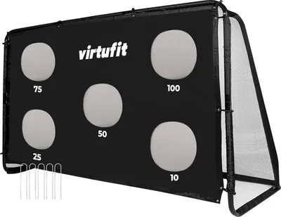 Zdjęcie produktu dla VirtuFit Bramka piłkarska Pro 300 x 200 cm Czarny