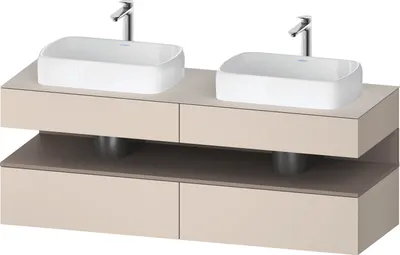 Produktbild von DURAVIT QA4779043830000 QTG KWTU WH Ek. 1600x550x600 Tp. Smt