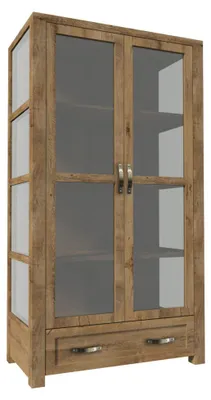 Produktbild von Buffetschrank Küchenbuffet Vitrinenschrank Glasvitrine Küchenanrichte