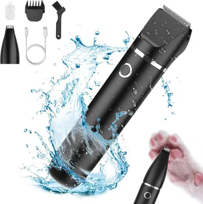 YiLFo Hundeschermaschine Upgrade Version | Leise Tierhaarschneider Set Für Hunde & Katzen