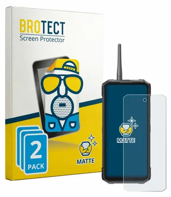 Produktbild von 2x BROTECT Schutzfolie für Hotwav Hyper 8 Ultra Displayschutz Displayschutzfolie Folie Matt Entspiegelungsfolie