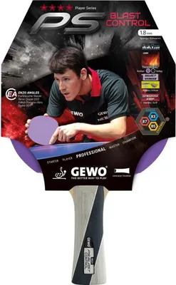 Produktbild von GEWO  Tischtennisschläger PS Blast Control – Profi Allround-Schläger mit ITTF Belag