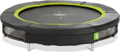 Produktbild von EXIT Silhouette Sporttrampolin ø183cm, Bodentrampolin, Rund, für Kinder, Schwarz