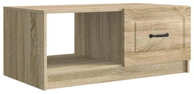 Productafbeelding van Salontafel Sonoma Eiken 90 x 50 x 37 cm Bewerkt hout