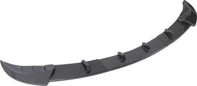 Zdjęcie produktu dla Spoiler przedniego zderzaka, 3 części, poprawia sportowy wygląd modeli serii 5 F10 F11 standardowych przed modernizacją z lat 2011–2014, styl włókna węglowego