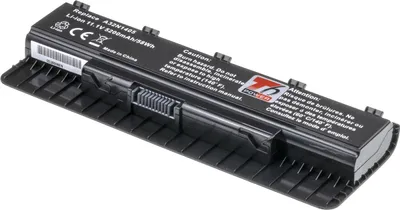 Produktbild von T6 Power Akku für Asus N551JM, Li-Ion, 11,1 V, 5200 mAh (58 Wh), schwarz