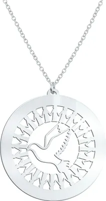 Produktbild von BEKA&BELL Anhänger mit Kette 925/- Sterling Silber 42/45cm weiß ohne 447240009