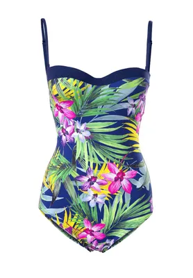 Produktbild von Heine Damen Optimizer-Badeanzug, bunt, C-Cup, Größe:34, Cup Größe:C-Cup