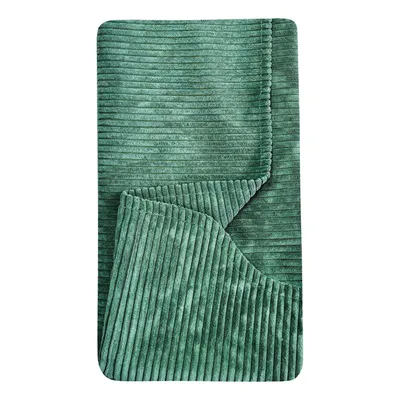Produktbild von 4L Textil Ersatzbezug aus Cord HUGO Premium-LINE Hundekorb Hundekissen Bezug Hundebett mit Bezug (Ersatzbezug, 60x40 cm, Grün)