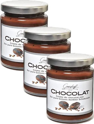 Produktbild von Grashoff Noir belgische dunkle Chocolat der pure Genuss 250g 3er Pack