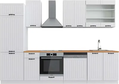 Obrázek produktu pro Kuchyňský kout Vicco Fame-Line Bílý venkovský dům/bílá 300 cm , PD Dub, Model 42346