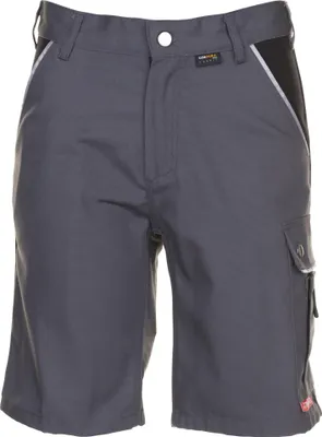 Produktbild von Planam Shorts Canvas 320 Größe XL grau / schwarz 65 % Polyester / 35 % Baumwolle - 2173