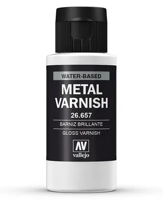 Immagine prodotto di Vallejo Metal Colors 657 Gloss Varnis 60ml Aerografo Farbe