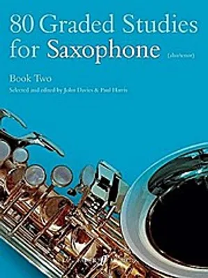 Productafbeelding van 80 Graded Studies for Saxophone Book Two