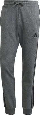 Immagine prodotto di pantaloni da jogging adidas da uomo con design a 3 strisce, taglia:L, colore:Grigio