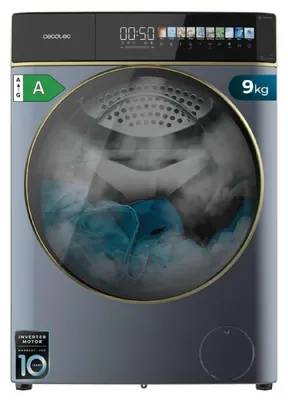 Produktbild von Cecotec 00163, Frontlader, 9 kg, C, 76 dB, 1400 RPM, A