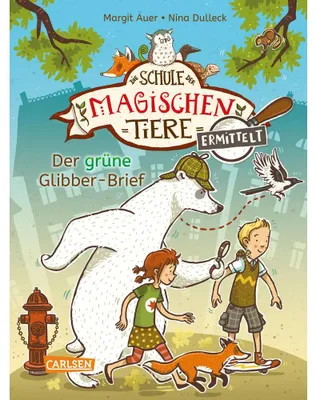 Immagine prodotto di Die Schule der magischen Tiere ermittelt 1: Der grüne Glibber-Brief (Zum Lesenlernen)