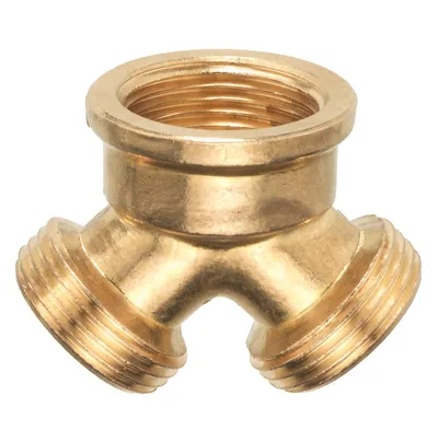 Produktbild von Cornat Verteilerstück 2-Wegeverteiler 3/4 Messing