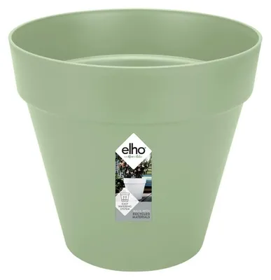 Productafbeelding van Bloempot 25cm - Pistachegroen, Vorstbestendig en Waterreservoir
