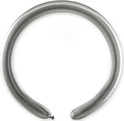 Immagine prodotto di Palloncini da modellare cromati argento 5 cm 100 pz