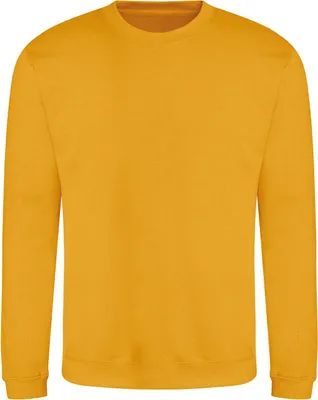 Image de AWDis Just Hoods Sweat-shirt unie à col rond RW2014 (M) (Jaune moutarde)