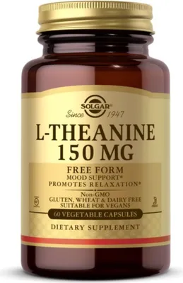 Productafbeelding van Solgar Dietary supplements Ltheanine 150 MG, BI6796