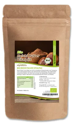 Produktbild von Mynatura Reishi Pulver - 200g - 1 Beutel