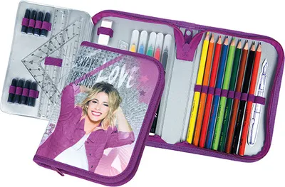 Produktbild von Violetta Schüleretui 30teilig