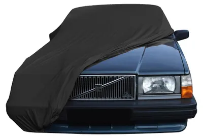 Image de Housse de voiture intérieure adaptée à Volvo 740 Noir NEU Bâche de protection