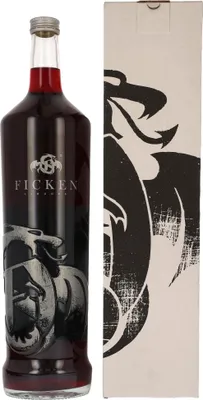 Image de Ficken Liquors Drachenedition 15% Vol. 3l en boîte cadeau