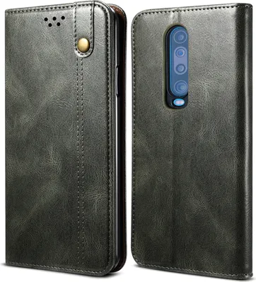 Produktbild von Xiaomi Poco X2 Hülle, LaimTop Leder Flip Brieftasche Schutzhülle für Xiaomi Poco X2 Grün
