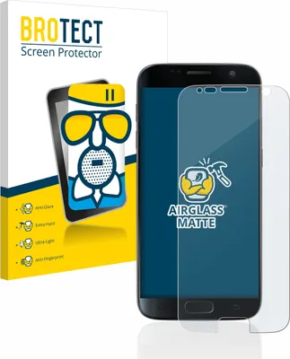 Produktbild von BROTECT Entspiegelungs Schutzglas für Samsung Galaxy S7 Schutzfolie Panzer Folie Glas Display Schutz matt