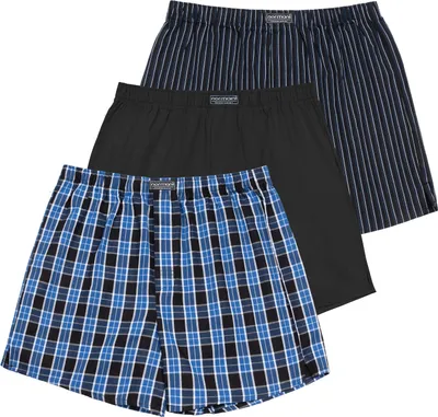 Produktbild von normani 3 Stück Herren Web Boxershorts