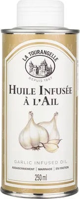 Produktbild von LA TOURANGELLE Knoblauchöl 250ml - Handgefertigtes Gourmet Öl für Feinschmecker