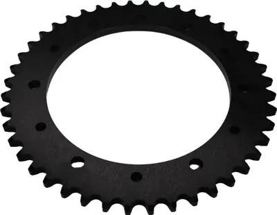 Produktbild von Supersprox Alu-Kettenrad 530 - 44Z (schwarz) RAL-343:44-BLK|ID 154,0 LK 176,0 6-Loch/6-Loch